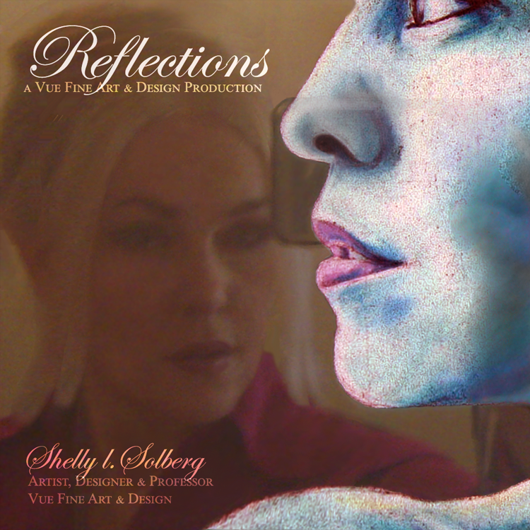 🔗 Reflections is a photo by Shelly L. Solberg taking photos of Gallery 62 West artwork.  It is one of many taken and included in the VFAD video production: Reflections: A Retrospective of Highlights, Inspirations & Appreciation