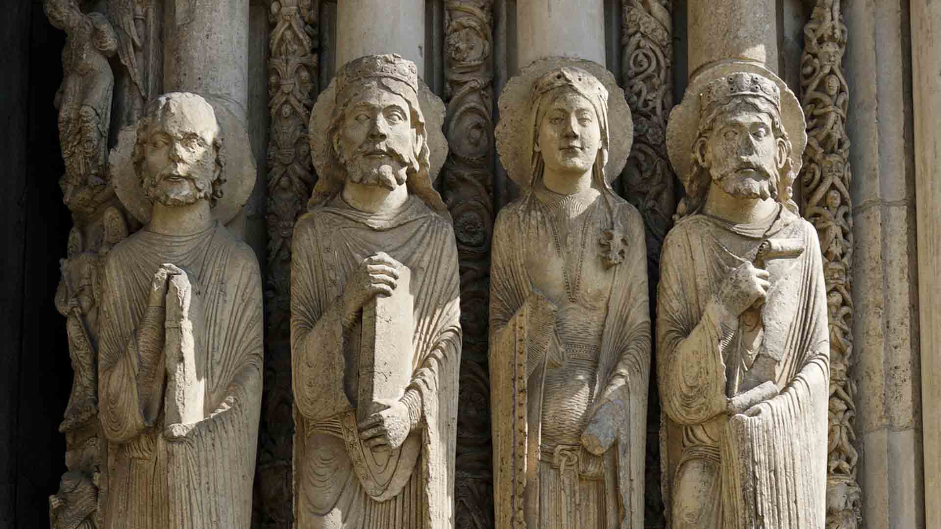 Detail of Chartres Cathedral, (Notre Dame de Chartres) (CC0 1.0)