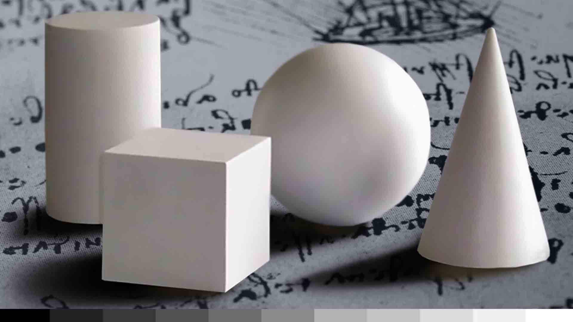 Elements and Principles of Design Shape, Value, Form, and Perspective, Cylinder, Cube, Sphere, Cone