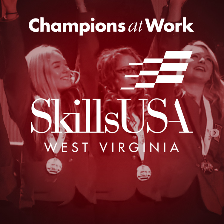 Shelly Solberg - National Judge in the National USA-Skills Advertising Design Competition hosted by Pierpont Community & Technical College in 2017