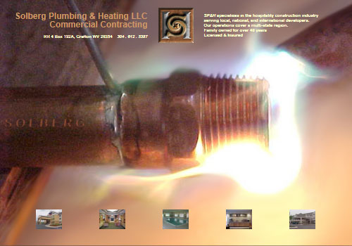 Richard & Shelly Solberg with Solberg Plumbing & Heating at SolbergPlumbing.com  Website by Vue Fine Art & Design