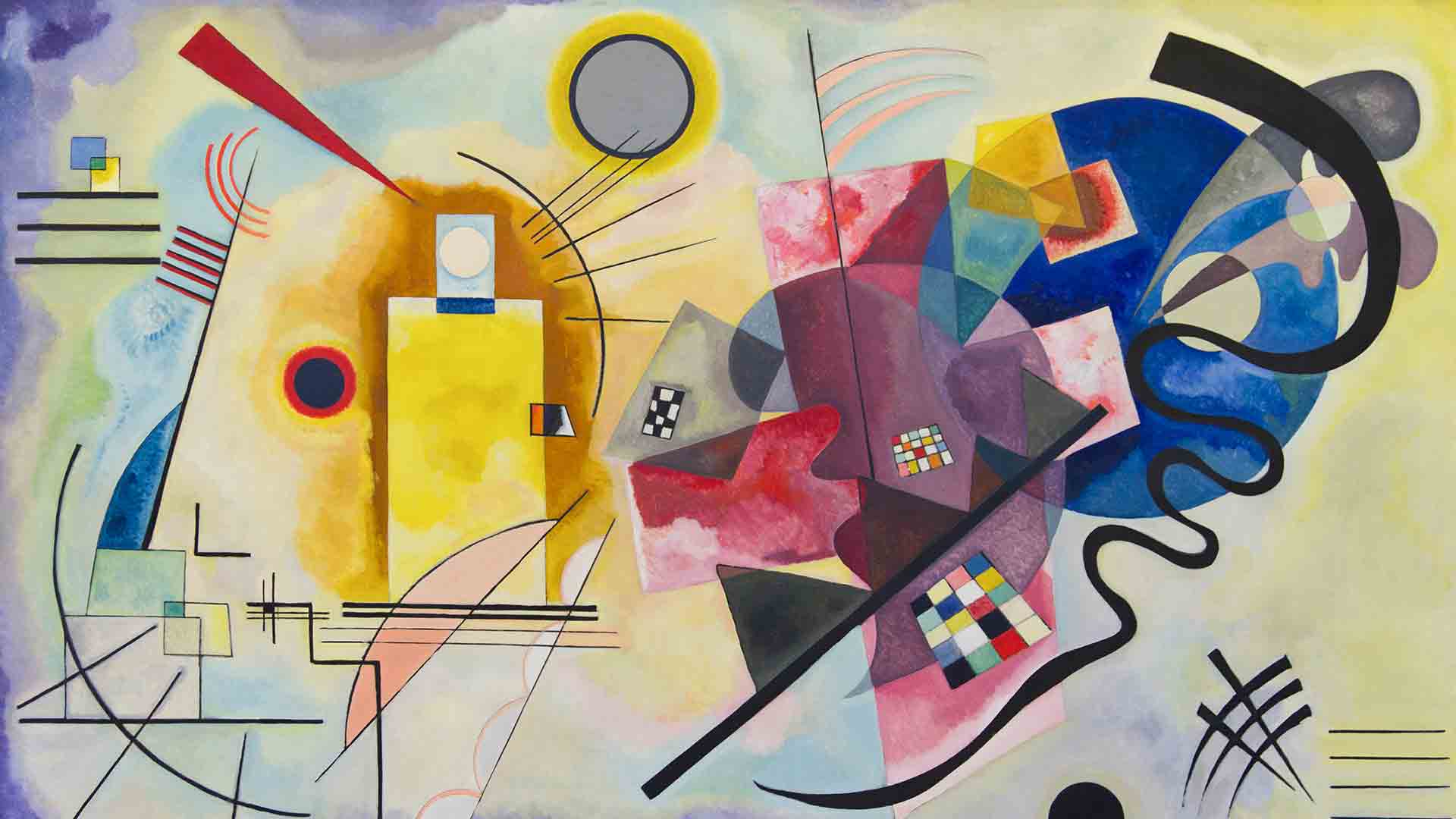 Yellow Red Blue by Kandinsky (CC0 1.0)