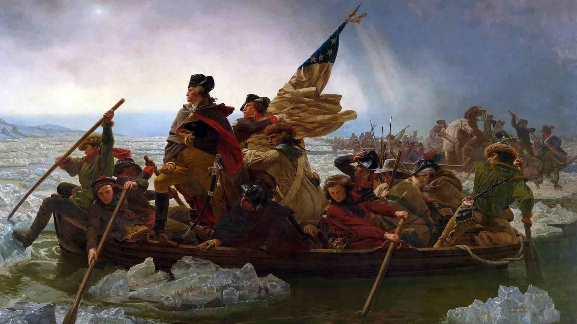 Washington Crossing the Delaware, 1851, by Emanuel Leutze, the Metropolitan Museum of Art (CC0 1.0)