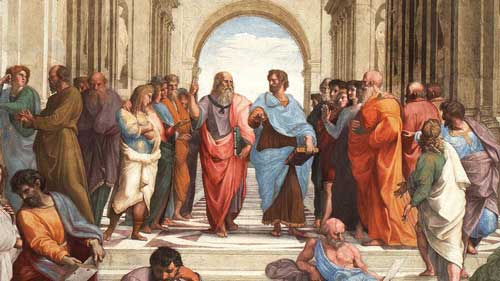 The School of Athens Detail
